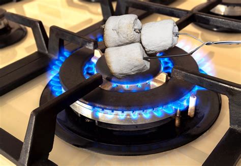 marshmallow gas stove